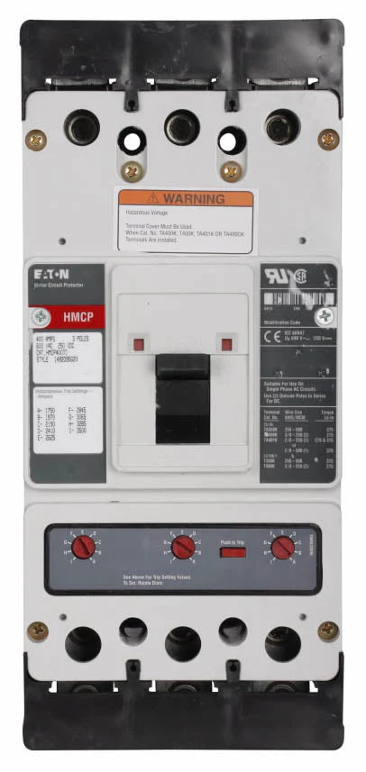 HMCP400J5W - Eaton - Molded Case Circuit Breaker
