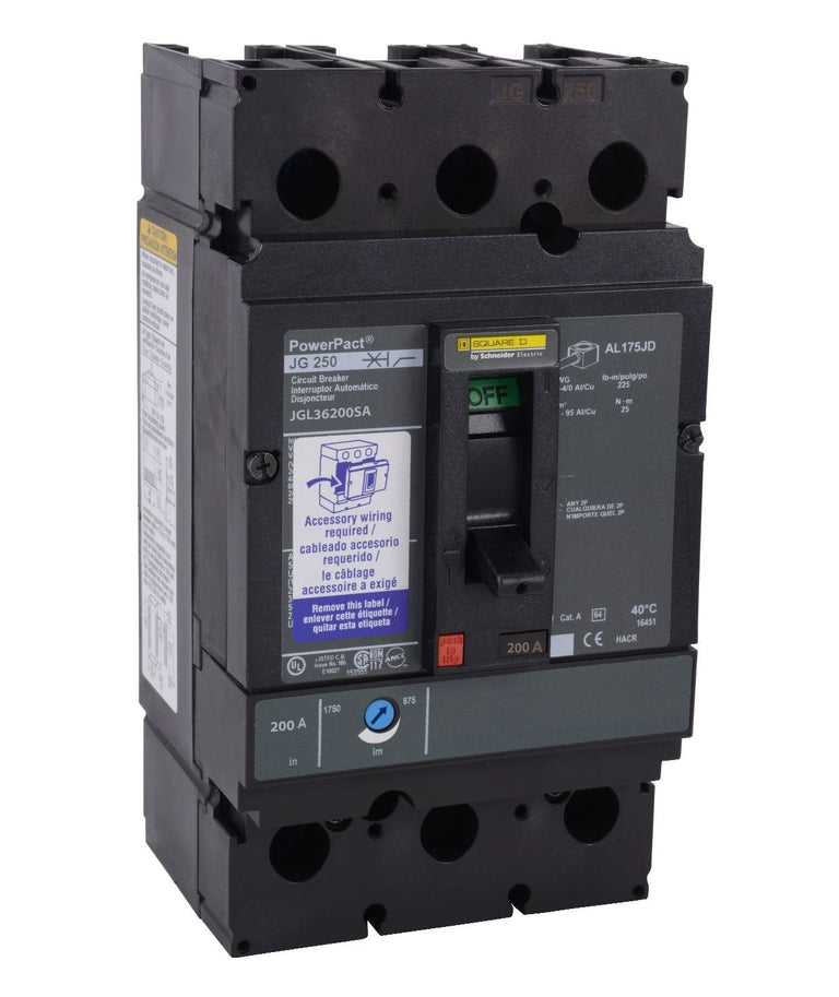 JGL36200SA - Square D - Molded Case Circuit Breaker