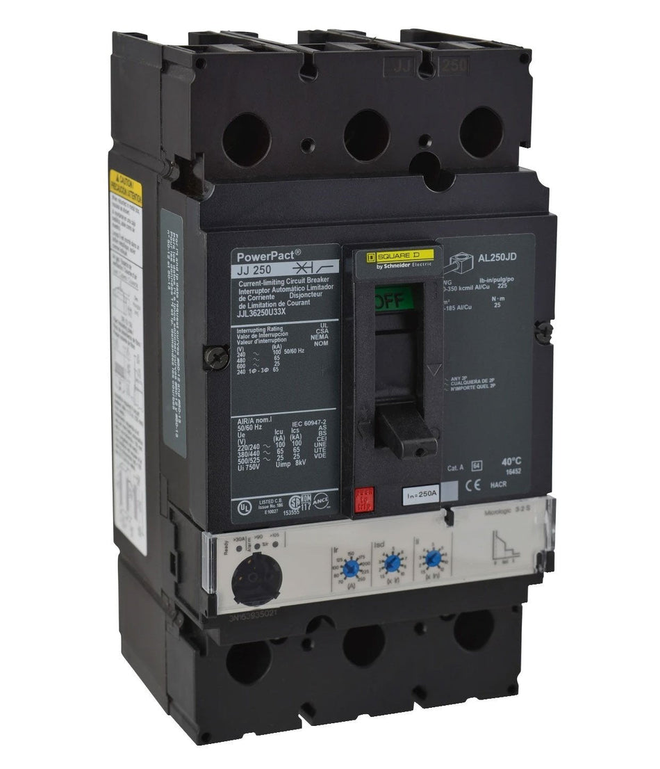JJL36250U33X - Square D - Molded Case Circuit Breaker
