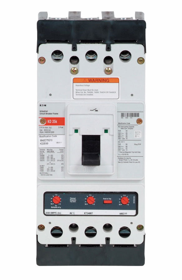 KD3350Y - Eaton - Molded Case Circuit Breaker