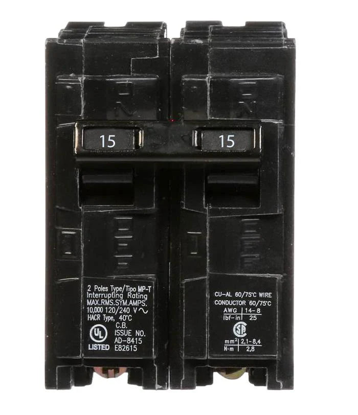 Q215 - Siemens - 15 Amp Circuit Breaker