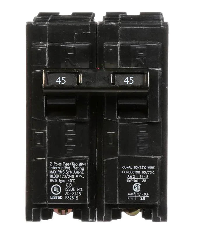 Q245 - Siemens - 45 Amp Circuit Breaker