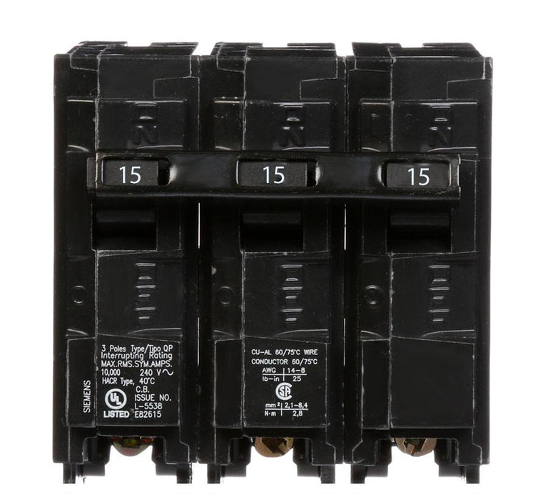 Q315 - Siemens - 15 Amp Circuit Breaker