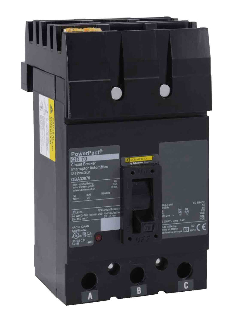 QBA32070 - Square D - Molded Case Circuit Breaker