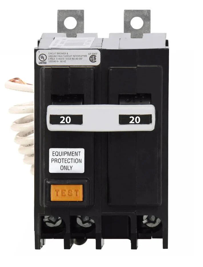 QBGFEP2020 - Eaton - 20 Amp GFEP Circuit Breaker