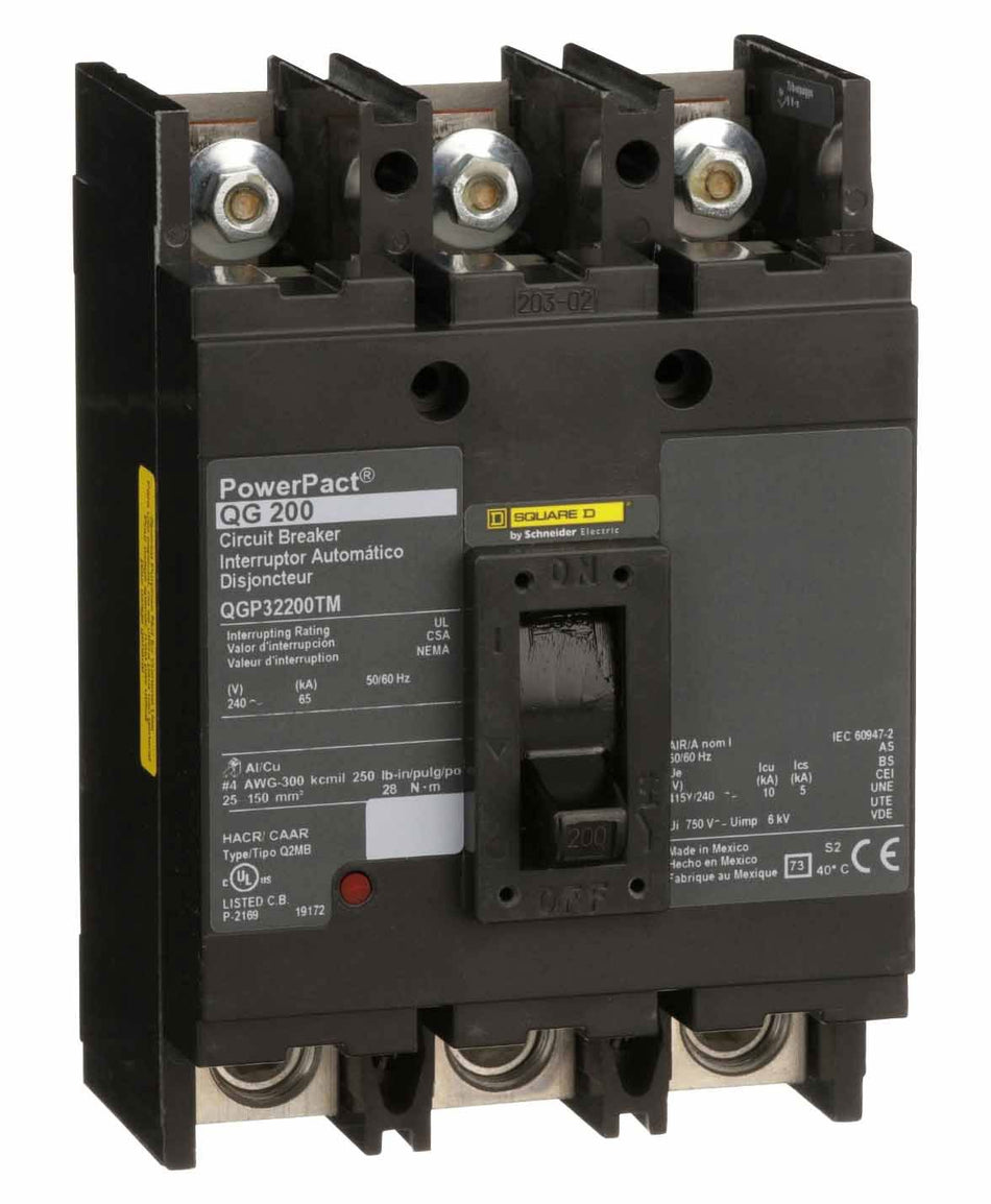 QGP32200TM - Square D - Molded Case Circuit Breaker