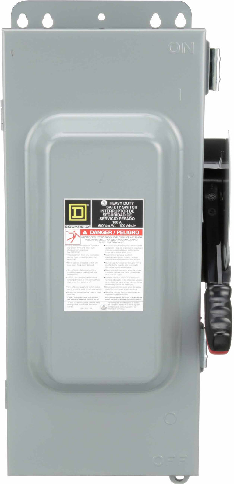H363AWK - Square D - Disconnect and Safety Switch