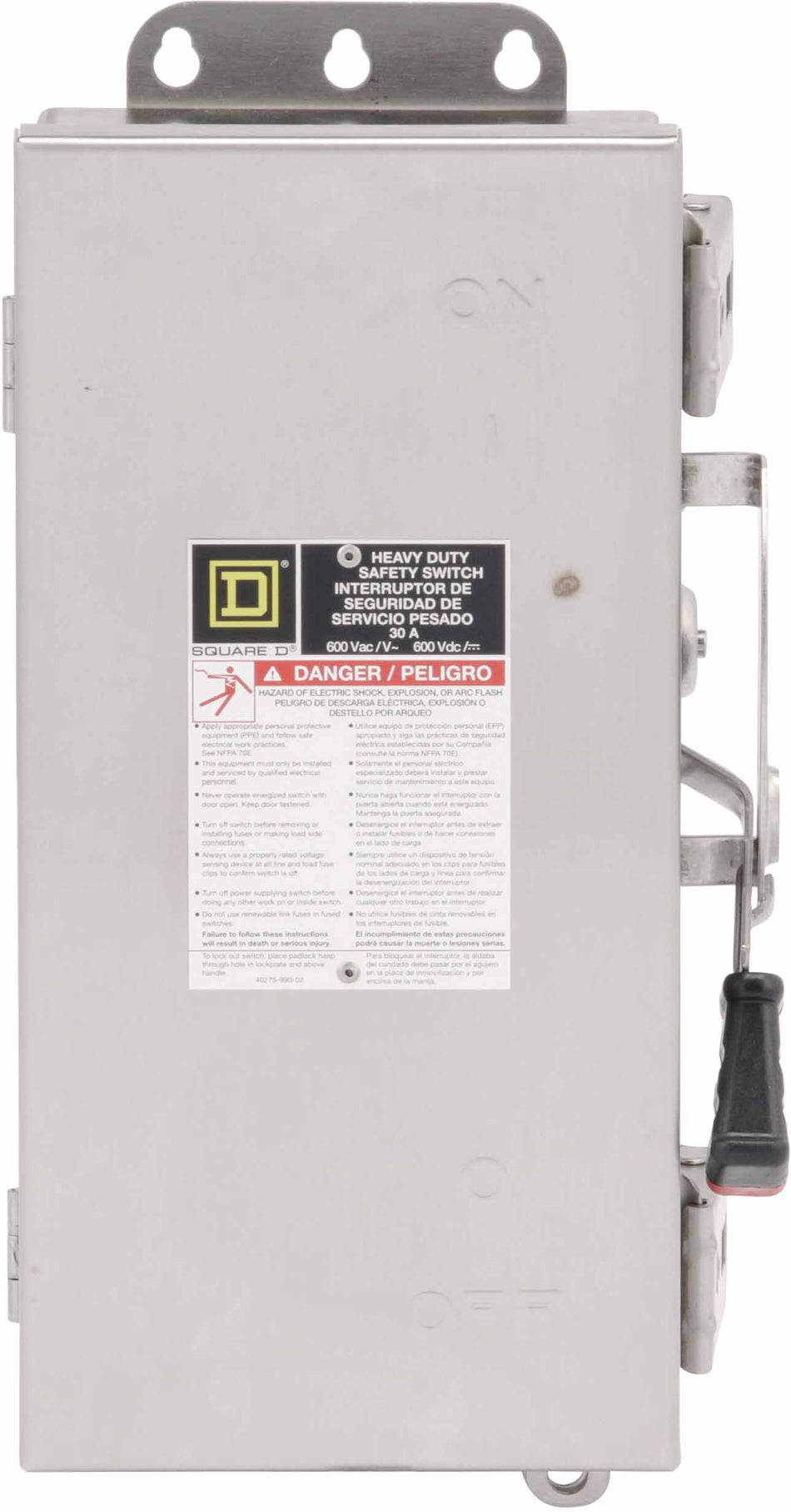 HU361DS - Square D - Disconnect and Safety Switch