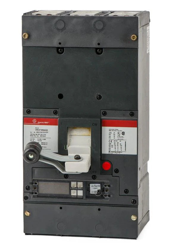 GE SKLC3612L3XX – 1200A 3-Pole 600V Spectra™ RMS Electronic Trip Molded Case Circuit Breaker | 65kA @ 480V