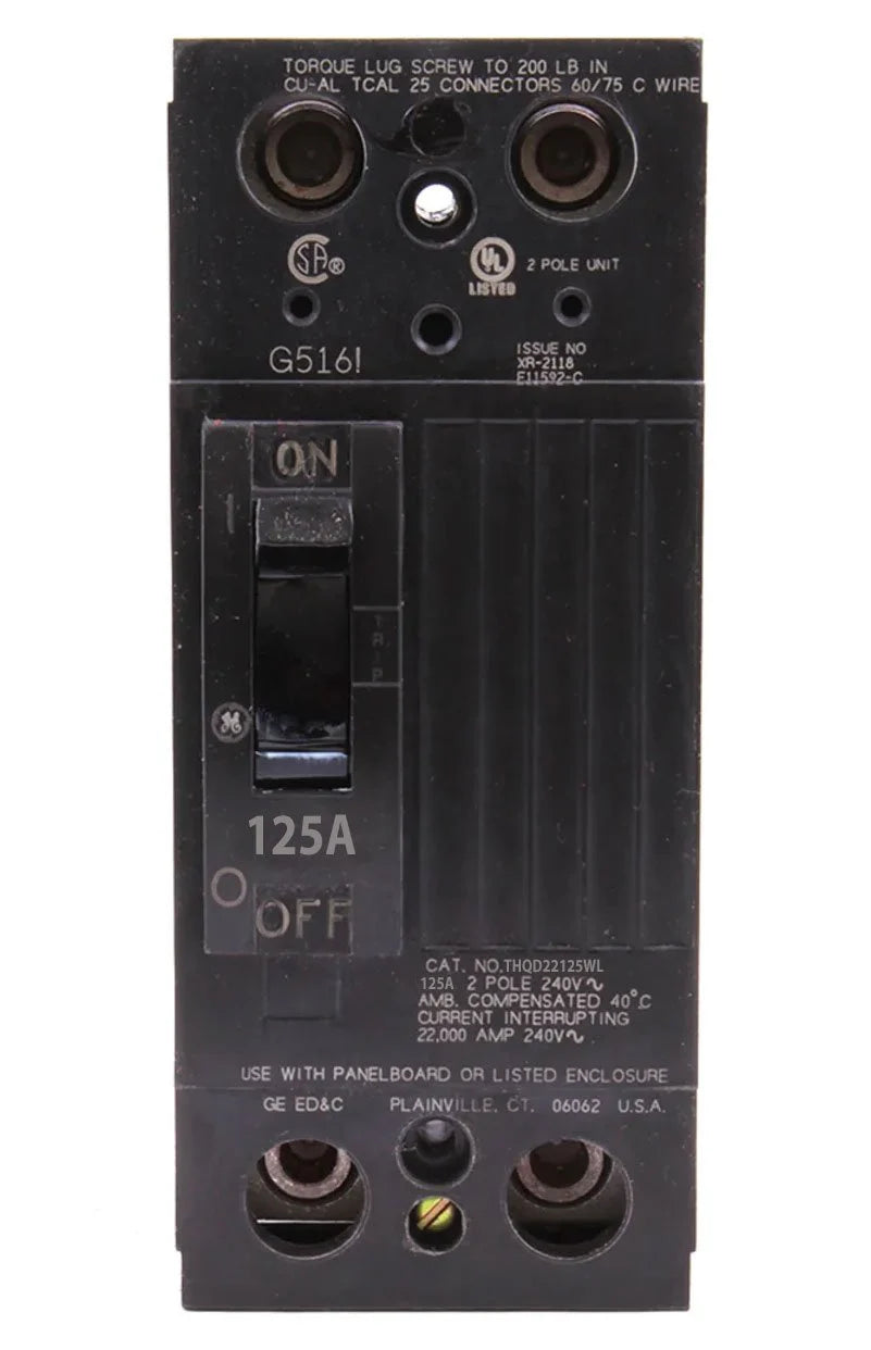 THQD22125 - GE - Molded Case Circuit Breaker