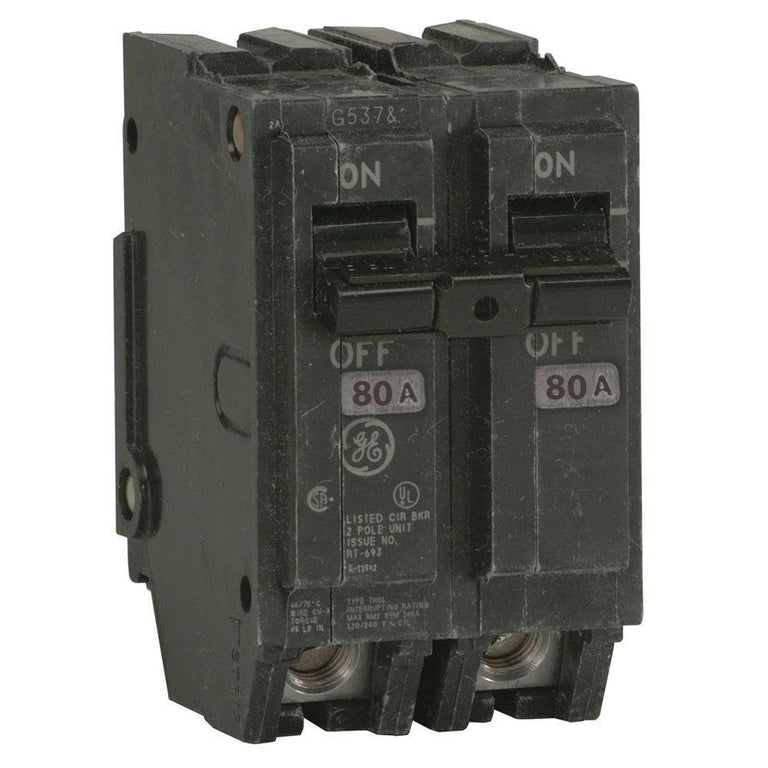 THQL2180 - GE - 80 Amp Circuit Breaker is
