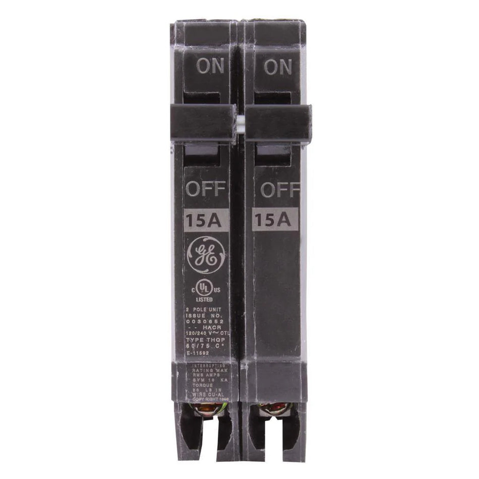 THQP215 - GE - 15 Amp 1/2" Circuit Breaker