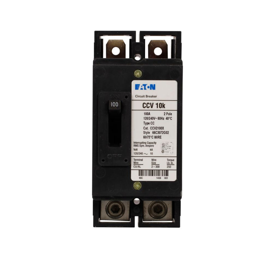 Eaton CCV2060 CCV Tenant Main Circuit Breaker – 60A, 2-Pole, 120/240V