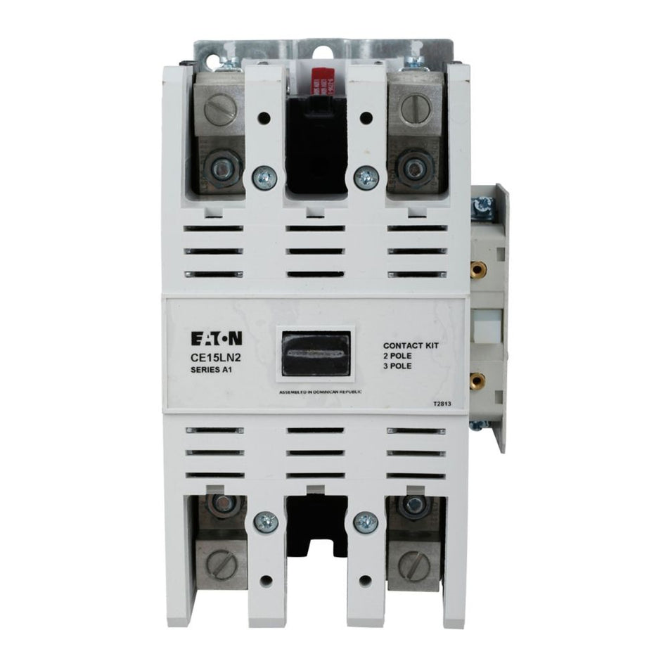 Eaton CE15MN3A XT IEC Contactor – 105A, 3-Pole, 110–120VAC Coil, 160mm Frame
