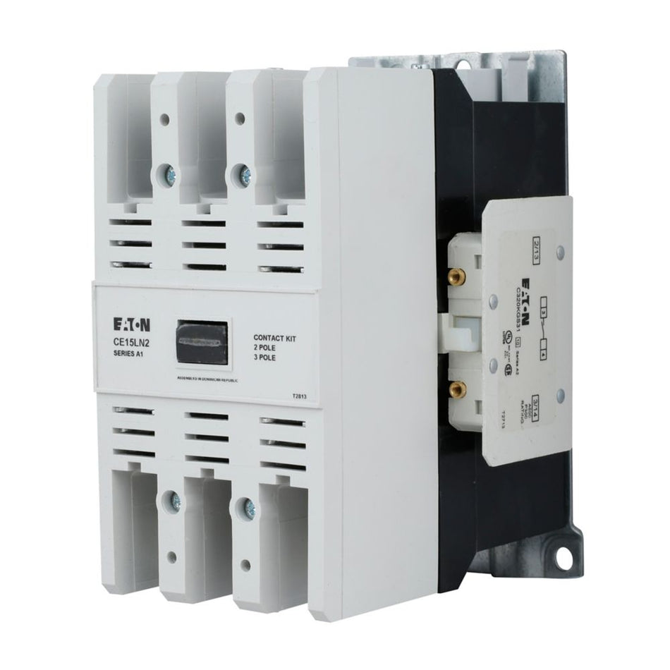 Eaton CE15MN3A XT IEC Contactor – 105A, 3-Pole, 110–120VAC Coil, 160mm Frame