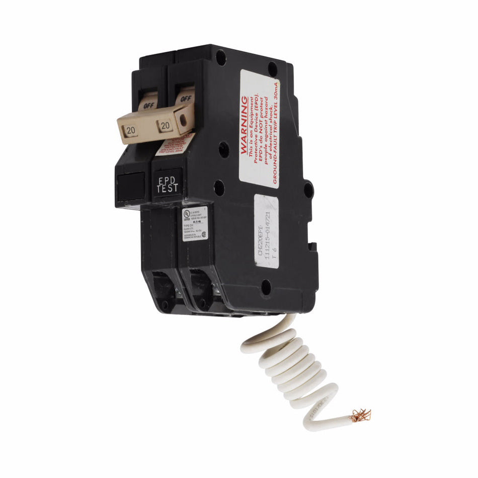 CH240EPD - Cutler Hammer Plug-In 240V 40A 2 pole circuit breaker 10kA@240V