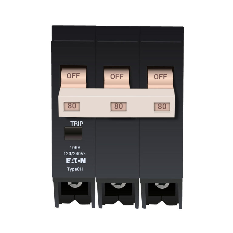 CH380 - Eaton - 80 Amp Molded Case Circuit Breaker