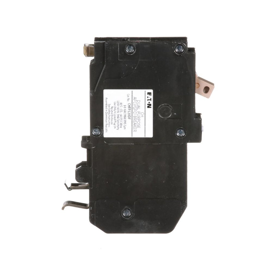 Eaton CHFP120DF 20A 1-Pole Dual-Function AFCI/GFCI Circuit Breaker – Plug-On Neutral – 120V AC