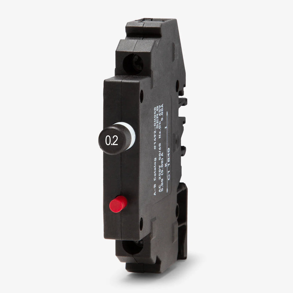 1492-GH050 5A 1P Molded Case Circuit Breaker – DIN Rail Mount – 250VAC
