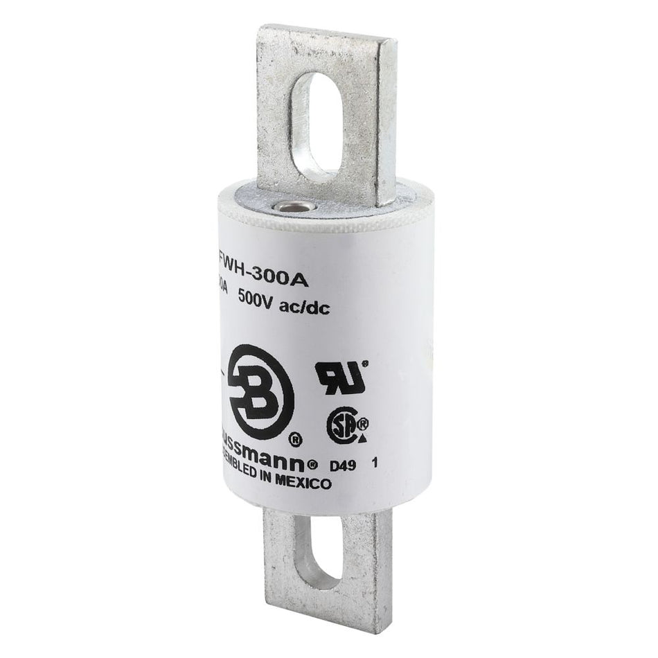 Eaton Bussmann FWH-300A 300A High Speed Fuse – Stud Mount – 1000VAC / 800VDC