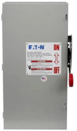 DH323NGK Cutler Hammer DH Series Disconnect 240V 100A Fusible Switch