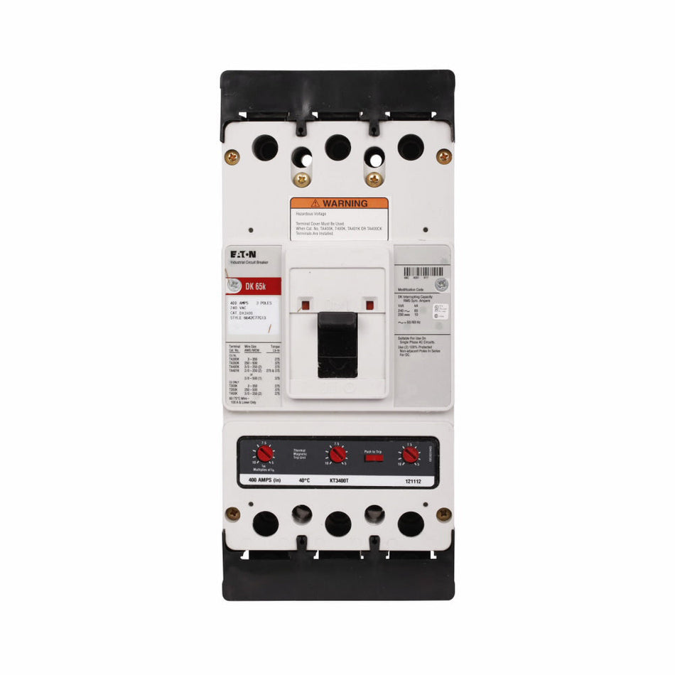 DK2400 - Eaton - 400 Amp Molded Case Circuit Breaker