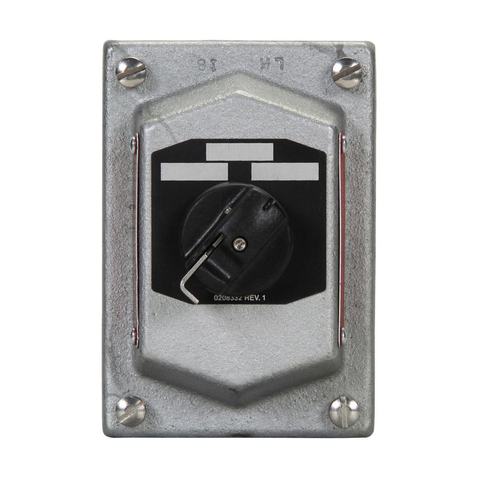 Eaton Crouse-Hinds DSD926 Selector Switch Cover & Device Sub-Assembly – Hazardous Location Rated