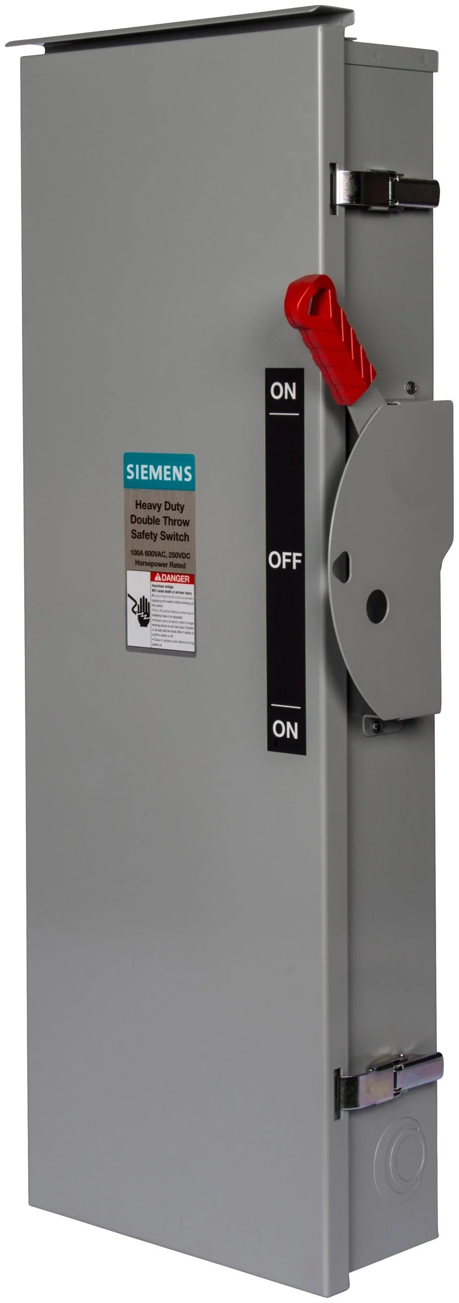 DTNF364 Siemens 200A 600V 3-Pole Heavy Duty Non-Fusible Double Throw Safety Switch