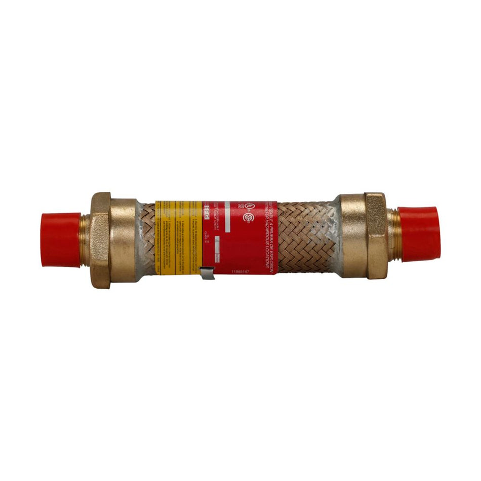 Eaton Crouse-Hinds ECLK26 Coupling – Flexible 6 in, 3/4 in, Forged Brass, Hazardous Location Rated