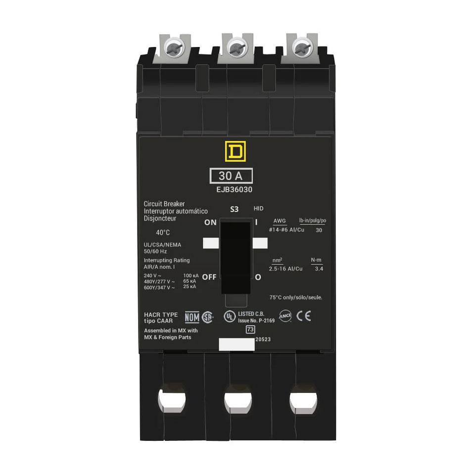 EJB36030 - Square D - Molded Case Circuit Breaker