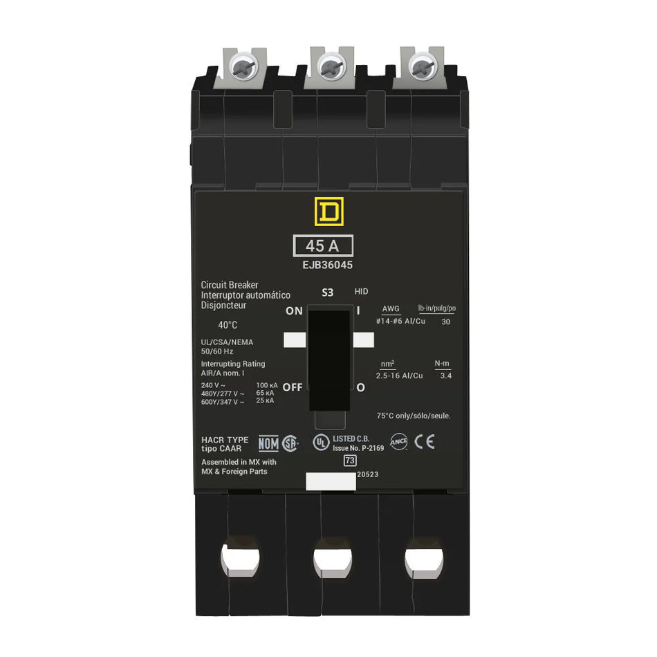 EJB36045 - Square D - Molded Case Circuit Breaker