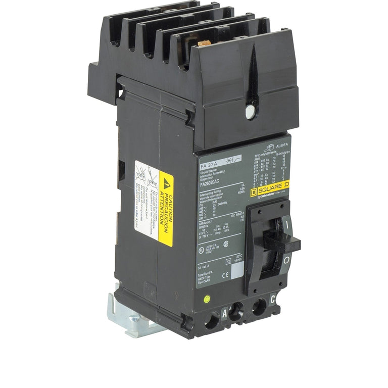 FA26020AC - Square D - 20 Amp Molded Case Circuit Breaker