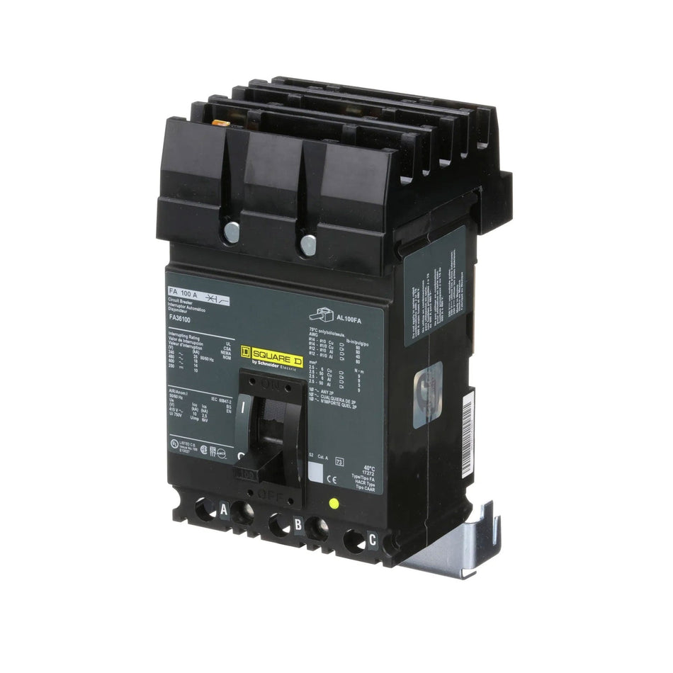 FA36080 - Square D - Molded Case Circuit Breaker
