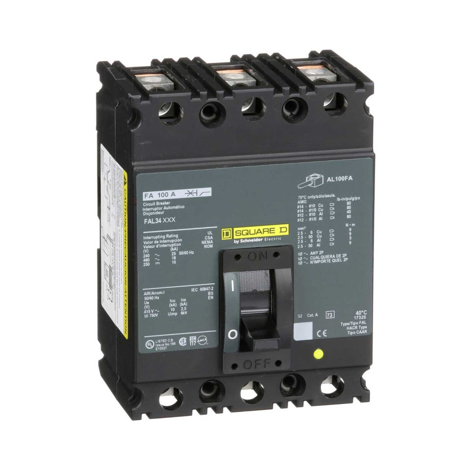FAL34015 - Square D - Molded Case Circuit Breaker