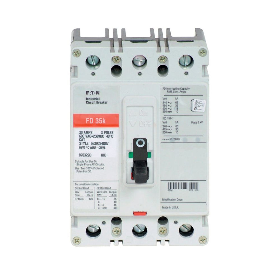 FD3050 - Eaton - Molded Case Circuit Breaker