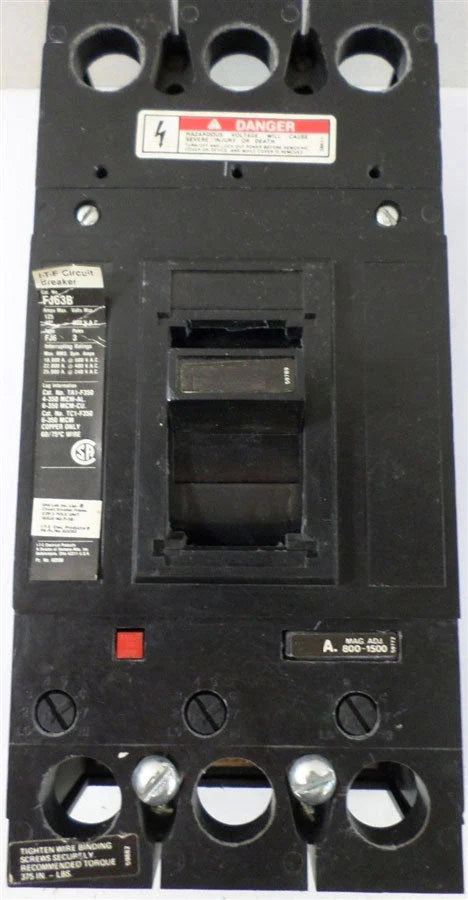 FJ63B125 - Siemens - 125 Amp Molded Case Circuit Breaker