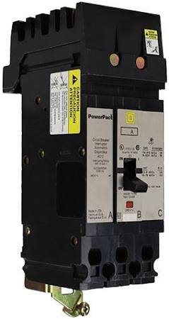 FJA34035 - Schneider Electric Square D 35 Amp 480V 3 Pole Molded Case Circuit Breaker I-Line Mount