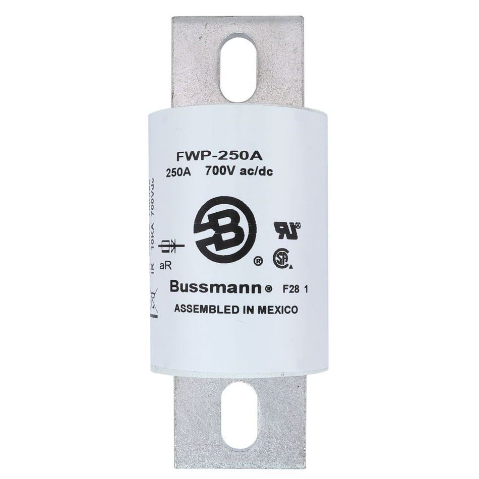 Eaton Bussmann FWP-250A 250A High Speed Fuse – Stud Mount – 700VAC/DC