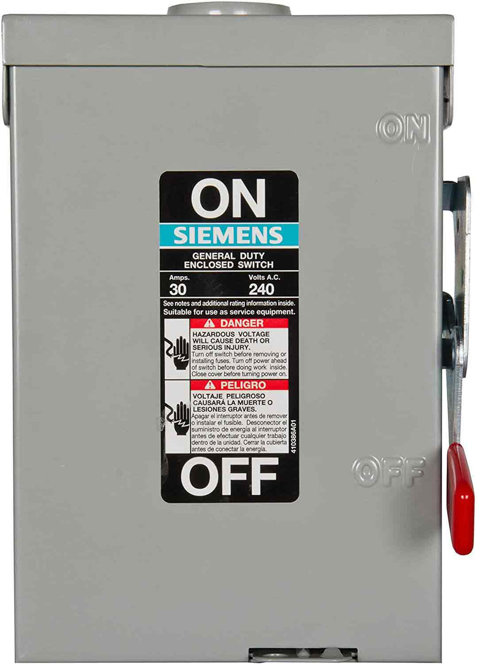 GF221NR - Siemens - 30 Amp Disconnect Safety Switches