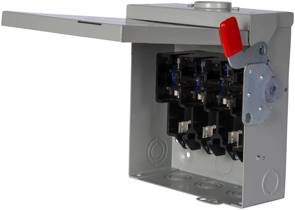 Siemens GF224NR General Duty Safety Switch – VBII Series – 200A – 2 Pole – 240V – Fused – NEMA 3R Outdoor Enclosure
