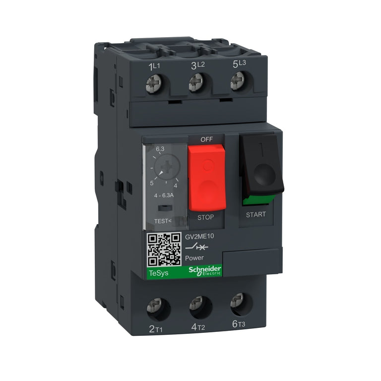 GV2ME10 - Square D - 6 Amp Electric Motor Starter