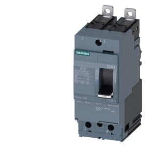 Siemens 3VA5195-4ED21-0AA0 15 Amp 2-Pole Molded Case Circuit Breaker – Feed-Thru Mount – 480V AC