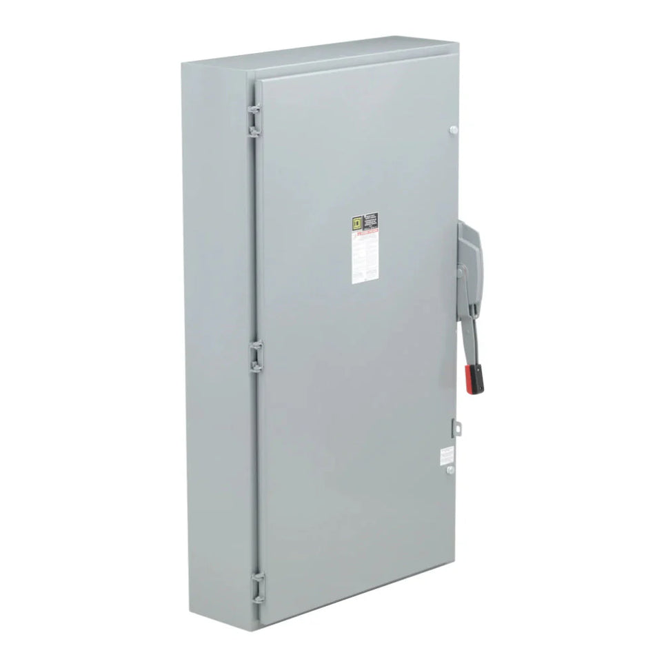 Square D Heavy Duty Safety Switch – H325N – 3 Pole – 400A – 240V – Series E – Fusible Disconnect