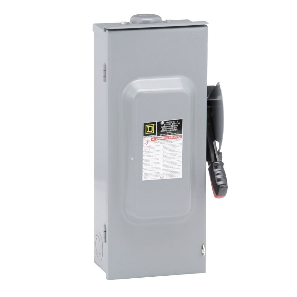 H363NRB - Square D - 100 Amp Disconnect and Safety Switch