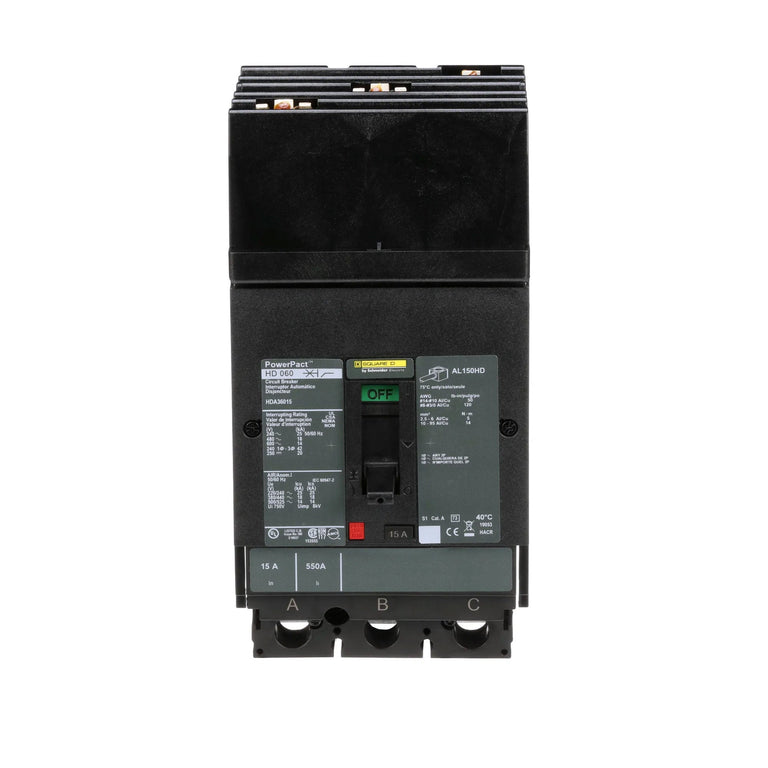 HDA36015 - Square D - Molded Case Circuit Breaker