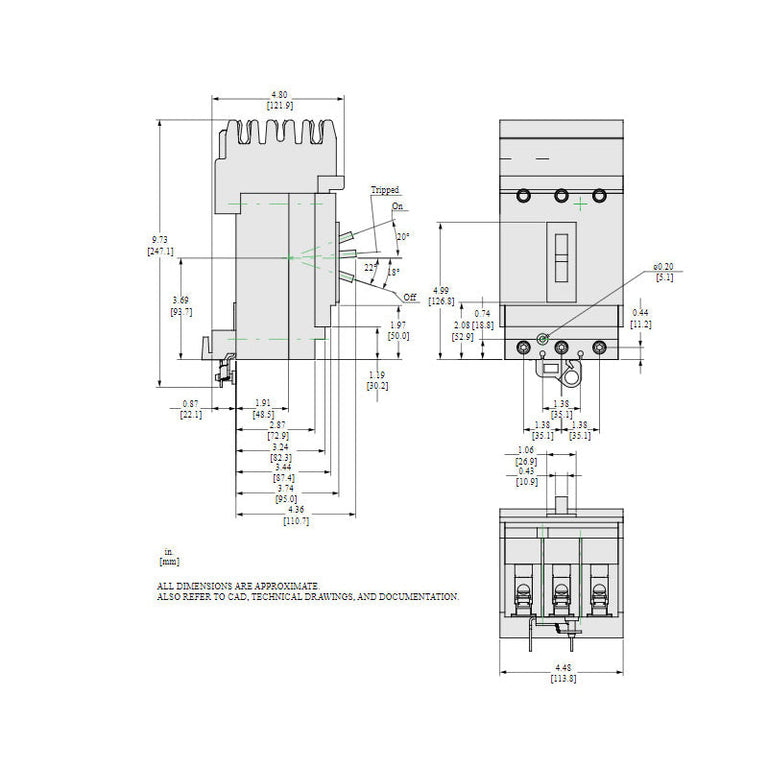 HDA36035 - Square D - Molded Case Circuit Breaker