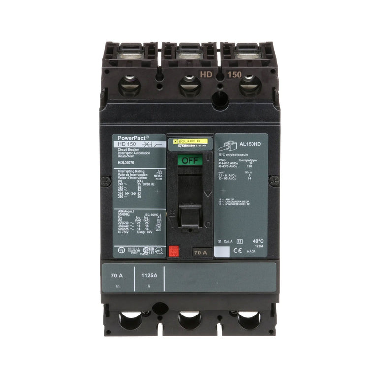 HDL36070 - Square D - Molded Case Circuit Breaker