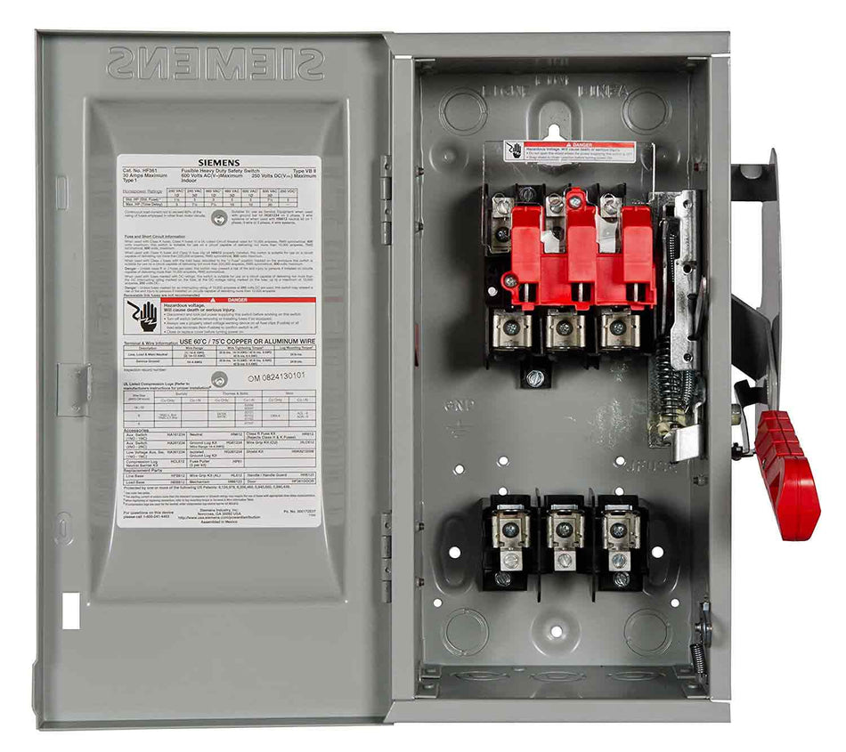 CHF361 - Siemens - Disconnect Safety Switch