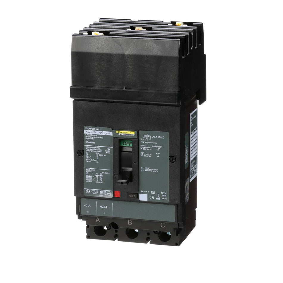 HGA36040 - Square D - Molded Case Circuit Breaker