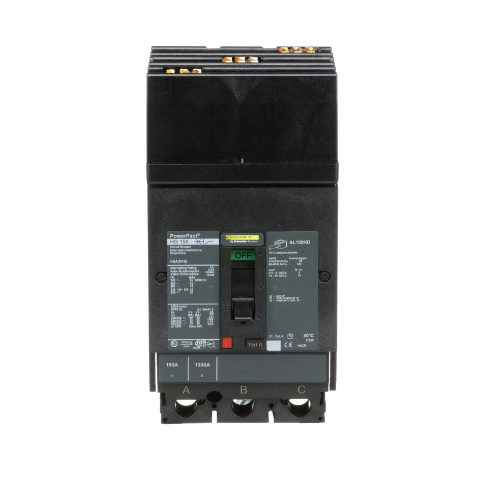 HGA36150 - Square D - Molded Case Circuit Breaker